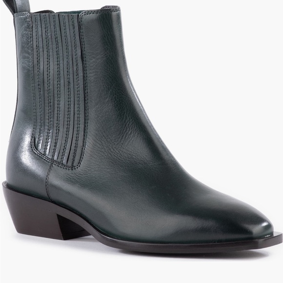 Seychelles Forest Green Western-Style Ankle Booties - Picture 3 of 10